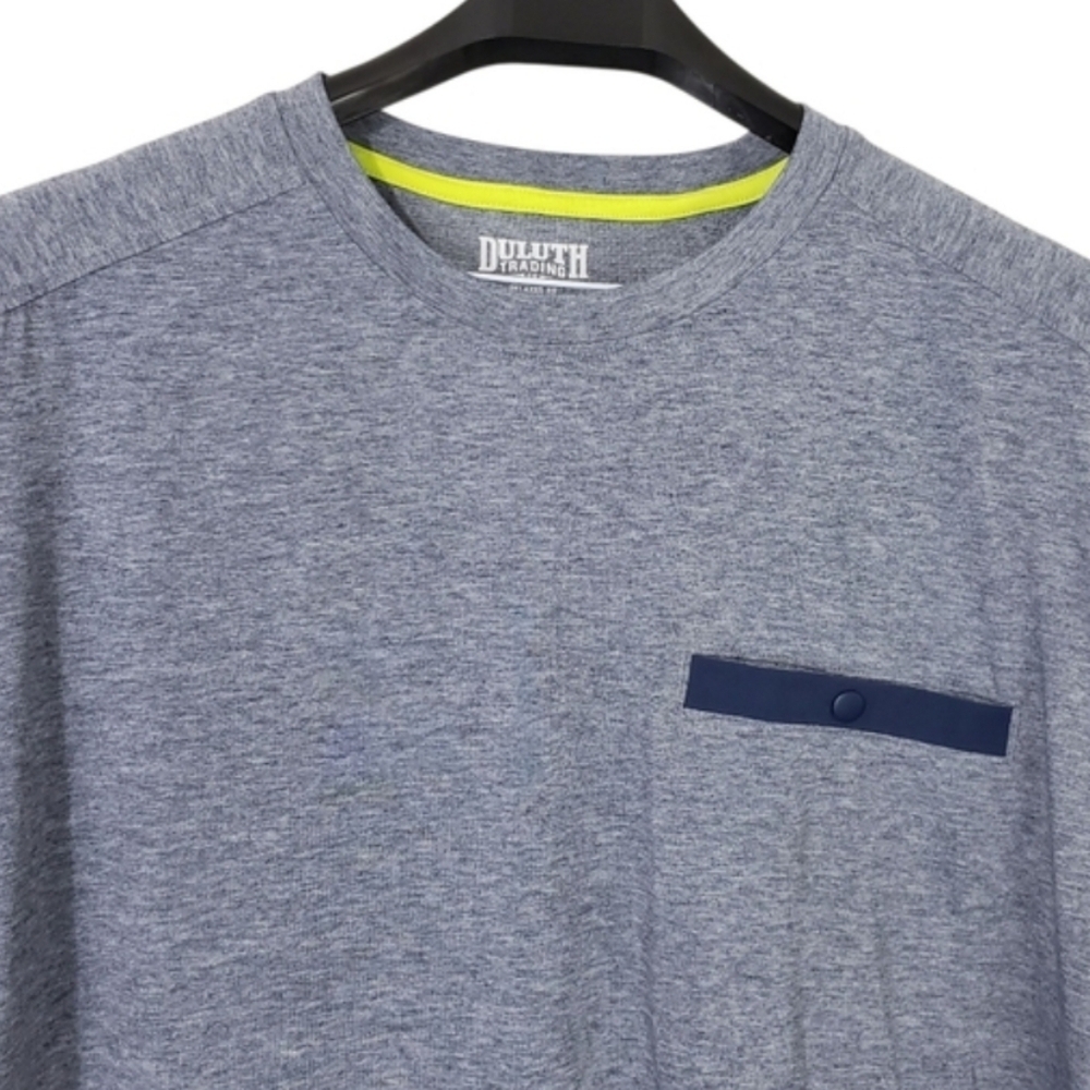 Duluth Trading Co. Gray Short-Sleeve  T-Shirt Size XL